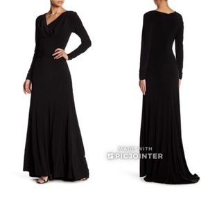 Size 8 Vera Wang long sleeve gown